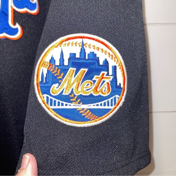 Nike New York Mets Vintage Black MLB Team Jersey Adult Size XL - Picture 2 of 7